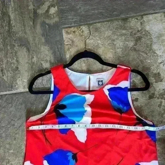 Like New Anne Klein Floral Print Dress Size 10 - Picture 7 of 10